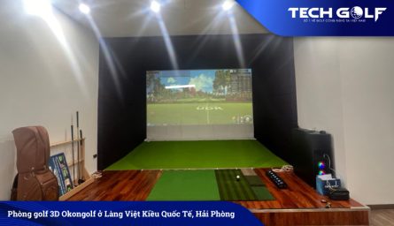 Phòng golf 3D Okongolf tại Làng Việt Kiều Quốc Tế Hải Phòng