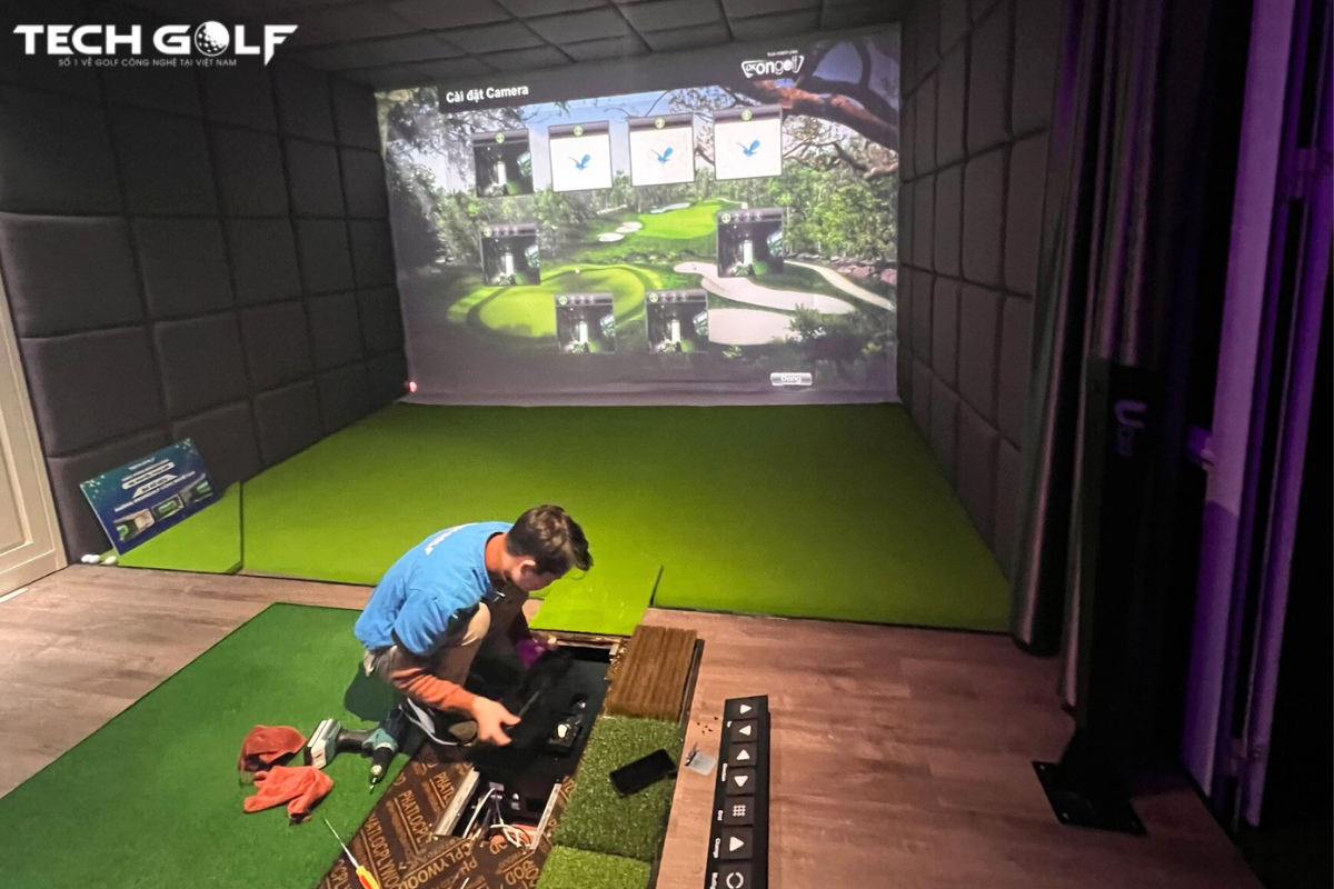 Techgolf bảo dưỡng phần mềm golf 3D cho chú Sơn