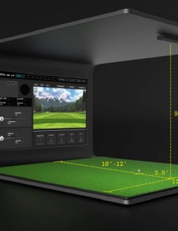 Cảm biến golf 3D TrackMan có thể mô phỏng hàng trăm sân golf nổi tiếng trên thế giới
