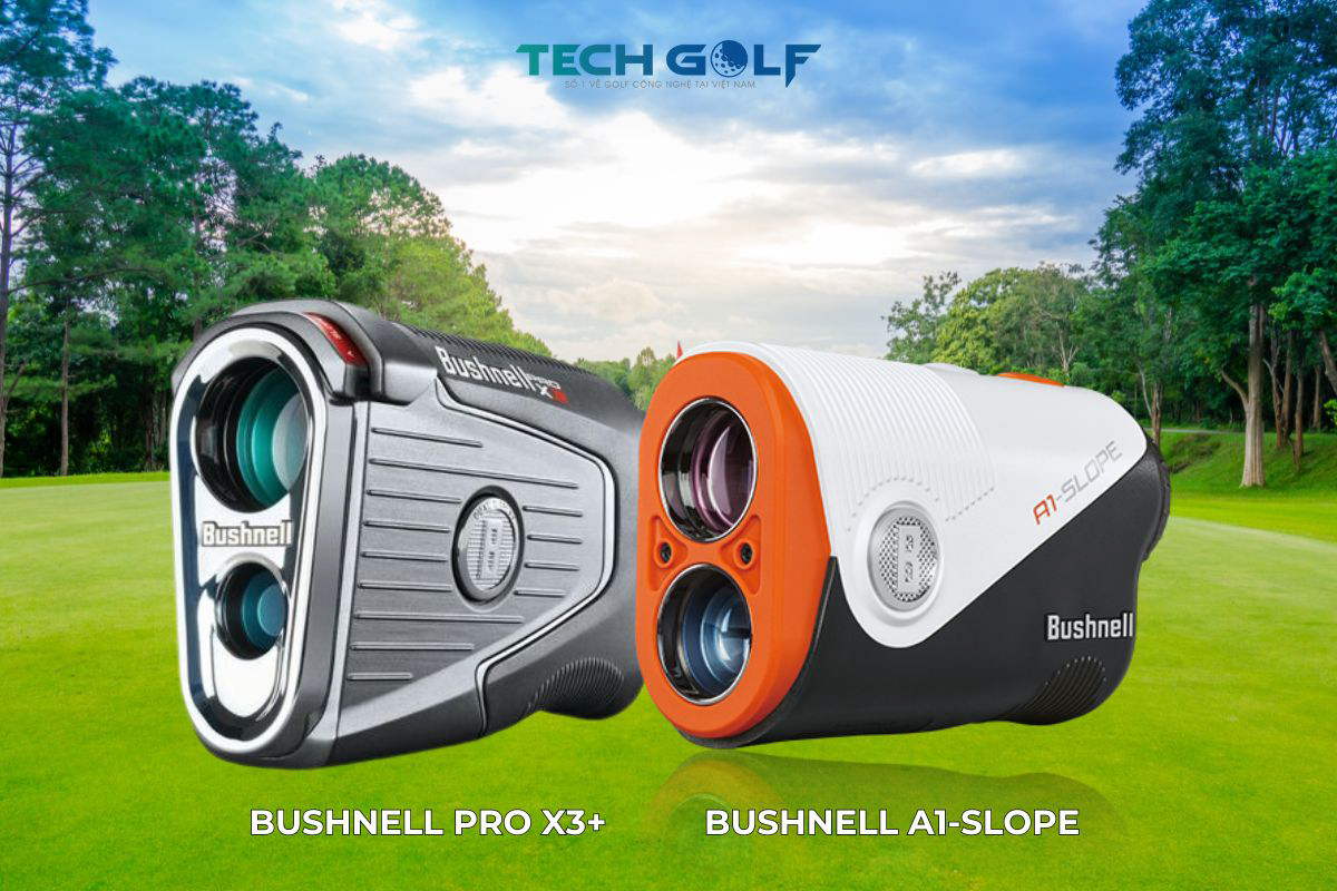 Hai model ống nhòm đo khoảng cách đã có mặt tại Techgolf
