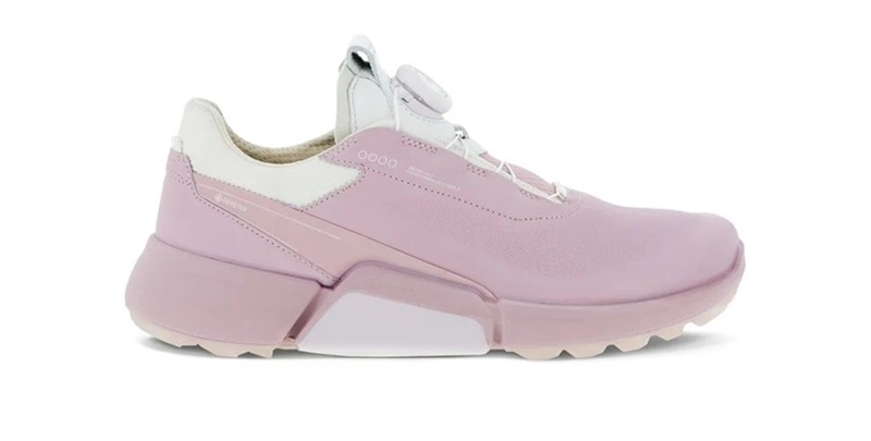 Giày golf Ecco Biom H4 Violet Ice đế mềm sở hữu kiểu dáng gọn gàng, ôm chân vừa vặn