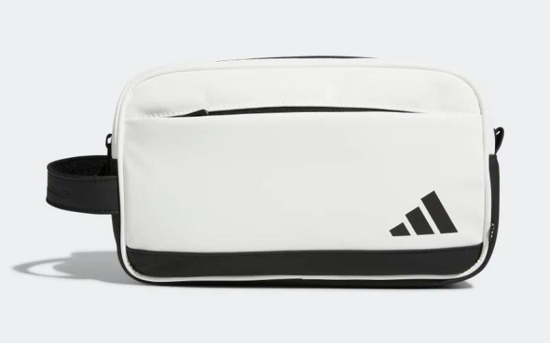 Túi cầm tay golf Adidas HS4448 có kích thước nhỏ gọn chỉ 10cm x 24,5 cm x 14cm