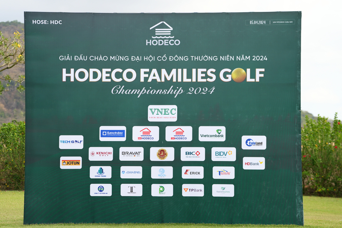 Techgolf tài trợ giải Hodeco Families Golf Championship với voucher lắp đặt phòng golf 3D trị giá 200 triệu