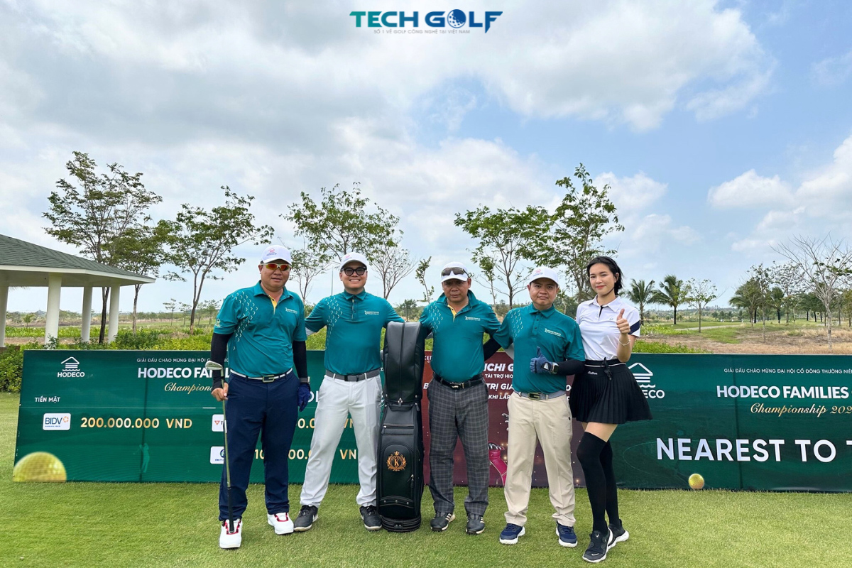 Techgolf cùng Kenichi mang đến món quà đẳng cấp tại giải golf Hodeco