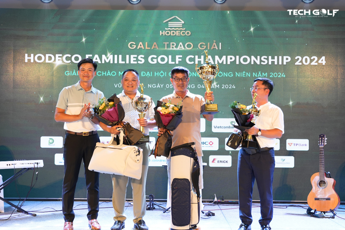 Chúc mừng các golfer xuất sắc tại giải golf chào mừng Đại hội cổ đông Hodeco