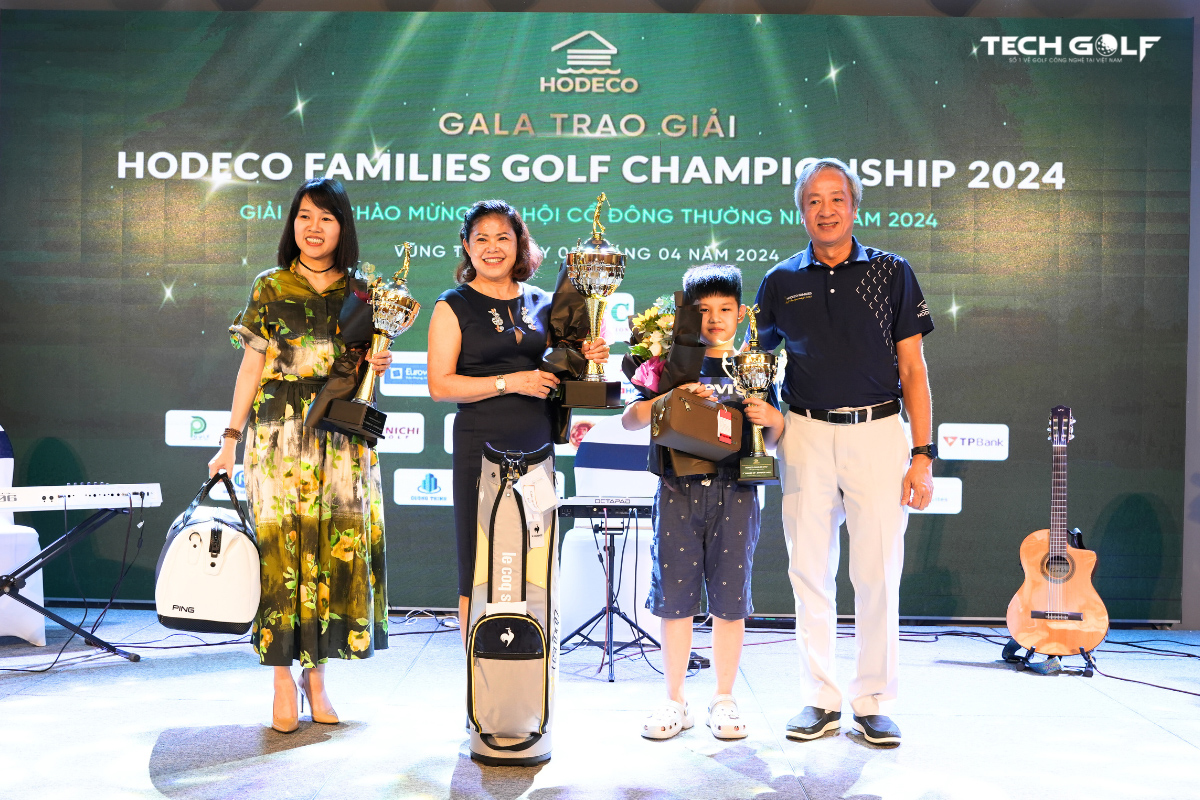 Các golfer xuất sắc đạt giải của Hodeco Families Golf Championship