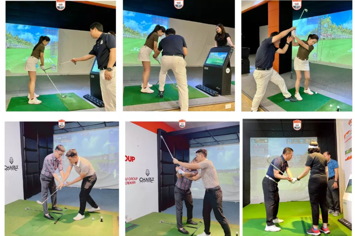Techgolf và học viện GGA định hướng phát triển mô hình giảng dạy golf trên phần mềm 3D