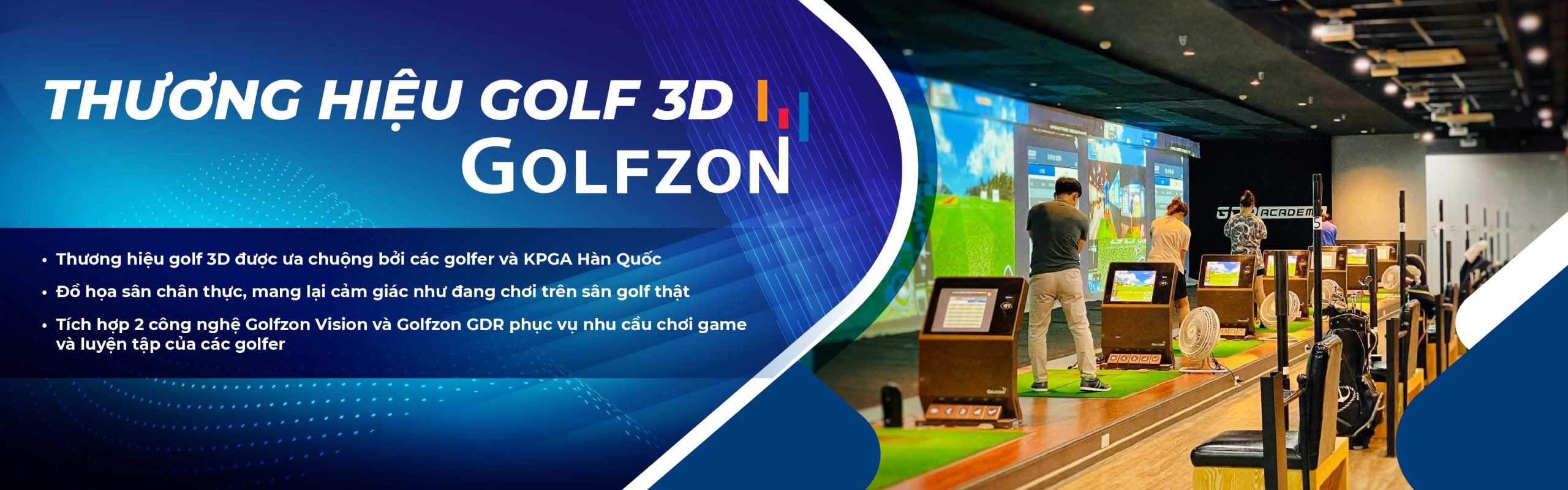 Thương hiệu golf 3D Golfzon