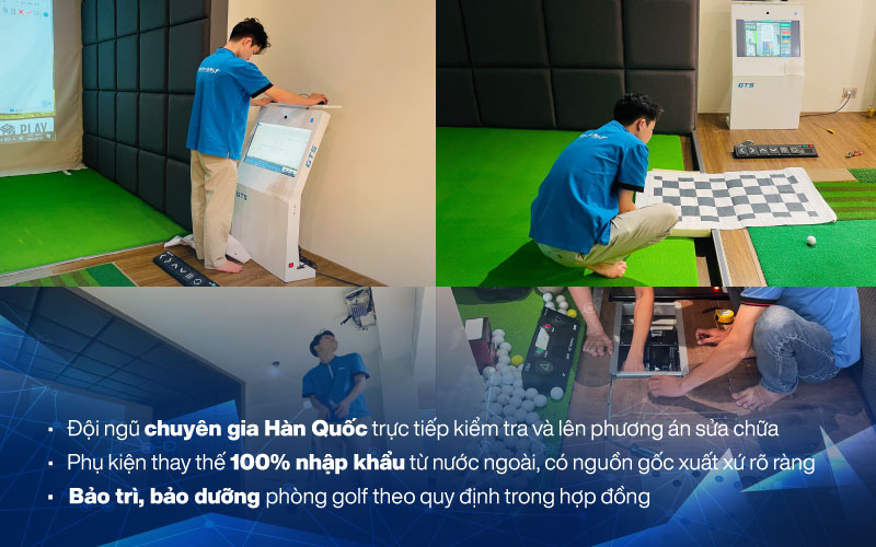 Dịch vụ sửa chữa phòng golf 3D