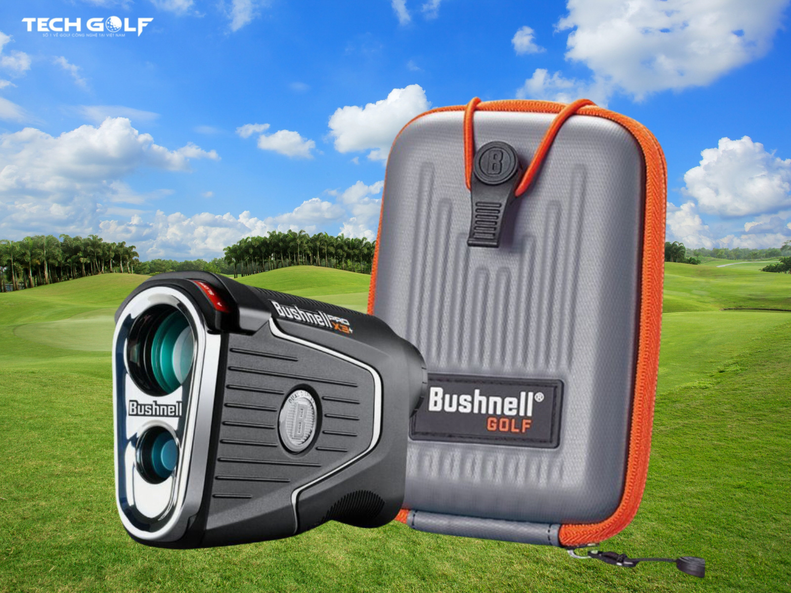 Bushnell Pro X3+ là trợ thủ đắc lực khi lên sân của các golfer