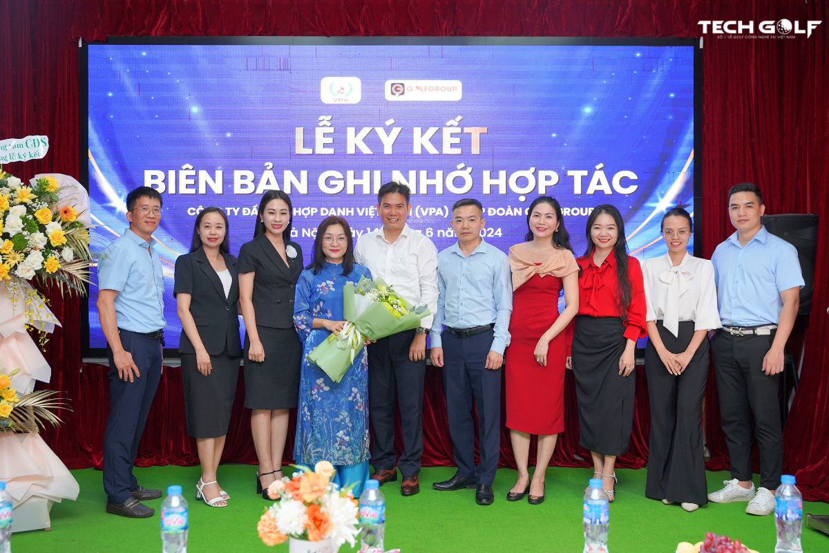 Lễ ký kết biên bản ghi nhớ hợp tác giữa Golfgroup và VPA