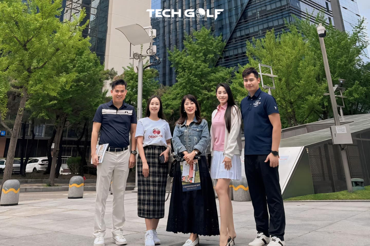 BLĐ Techgolf làm việc với nhiều đối tác về golf công nghệ trong chuyến công tác Hàn Quốc