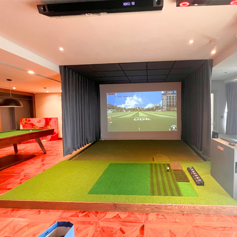 Thi công và lắp đặt trọn gói phòng golf 3D