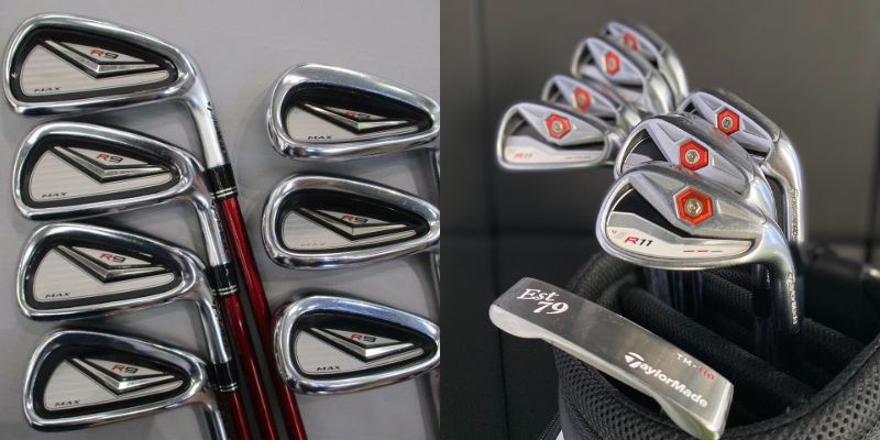 Gậy golf cũ số 7 TaylorMade R9, R11,... thiết kế trẻ trung, hiện đại