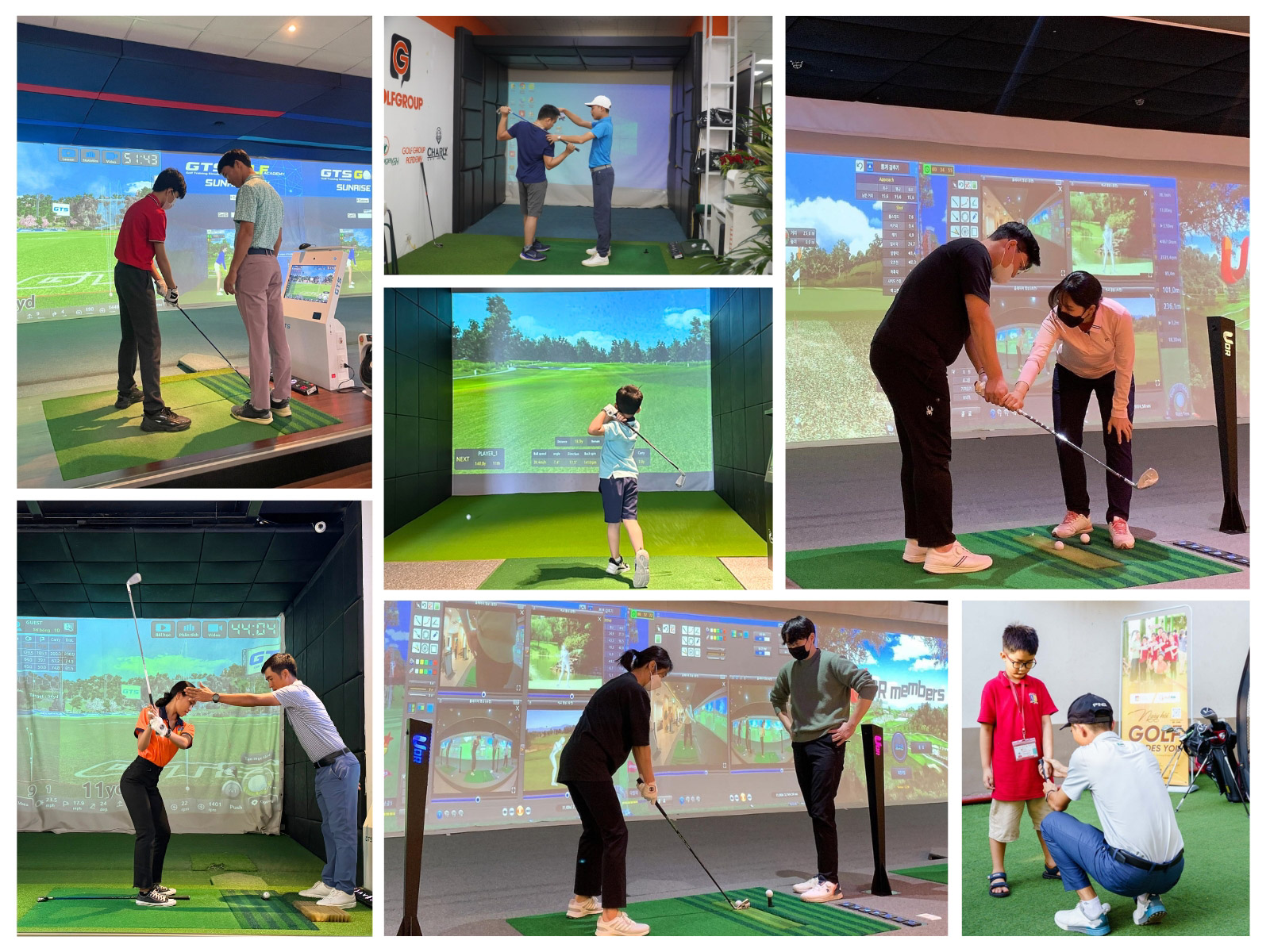 Các HLV dày dạn kinh nghiệm, giúp hàng ngàn golfer chinh phục bộ môn golf