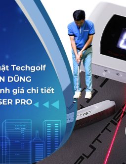 Giám đốc kỹ thuật Nguyễn Tiến Dũng trải nghiệm Putting Laser Pro