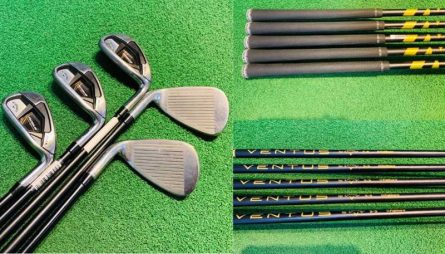 Bộ gậy golf sắt Callaway Rogue ST cũ mang đến cảm giác đánh bóng và âm thanh chân thực nhất