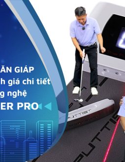 HLV Nguyễn Văn Giáp đánh giá thảm tập putt công nghệ Putting Laser Pro