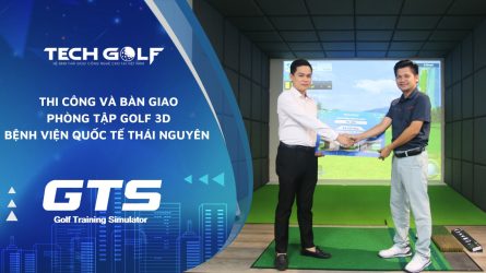 Phòng golf 3D GTS tại Bệnh viện Quốc tế Thái Nguyên