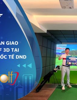 Phòng golf 3D Okongolf tại Bệnh viện mắt quốc tế DND