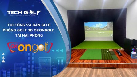 Phòng golf 3D Okongolf tại Làng Việt Kiều Quốc Tế Hải Phòng