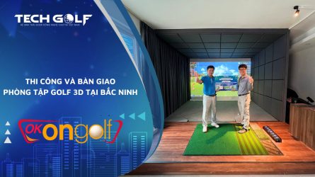 Lắp đặt và bàn giao phòng golf 3D OKONGOLF tại Bắc Ninh