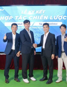 Techgolf ký kết với Tập đoàn EduGlobal Golf