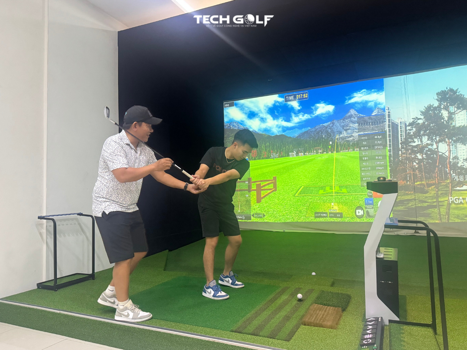 Các HLV tại Học viện GGA luôn lựa chọn golf 3D để giúp học viên nâng cao kỹ năng