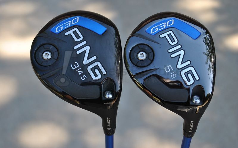 Fairway woods Ping G30 có thể giảm thiểu độ lệch tối ưu giúp bóng bay chính xác