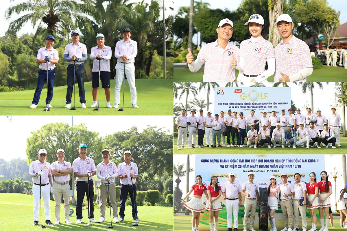 Giải golf quy tụ gần 200 golfer là các doanh nhân, thành đạt tham dự tranh tài 