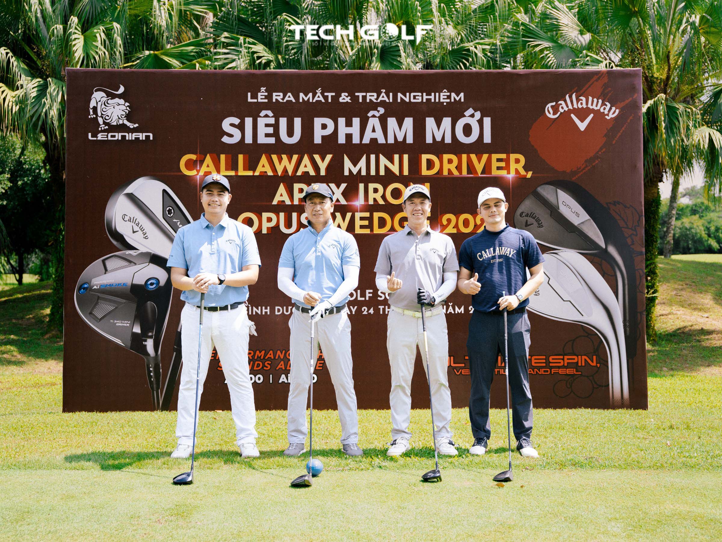 Callaway tri ân khách hàng tại giải golf ra mắt sản phẩm mới