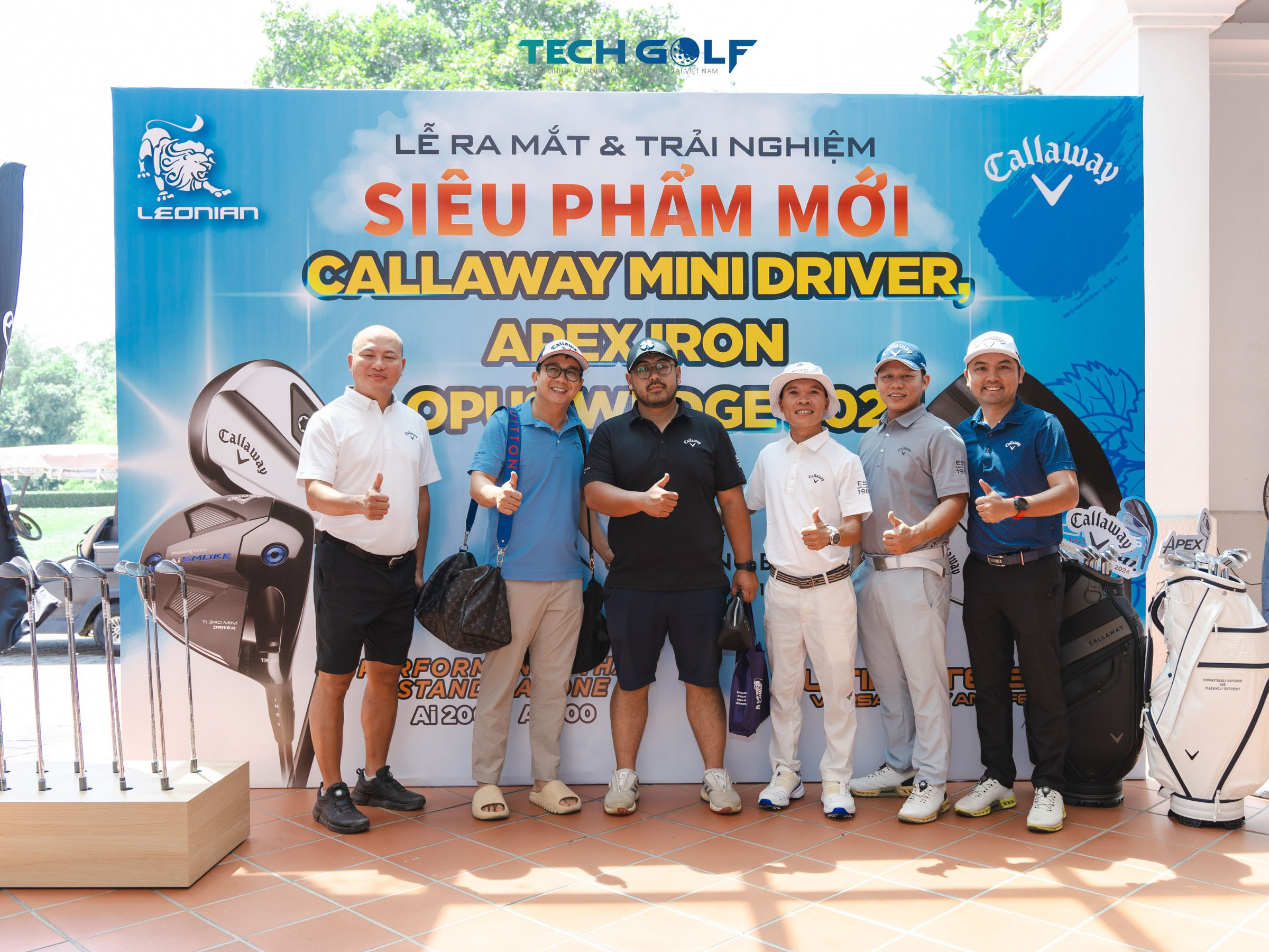 Các golfer góp mặt tại giải golf ra mắt 3 sản phẩm mới của Callaway