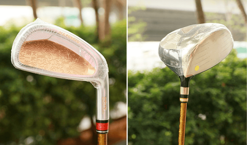 Kenichi đã ứng cho bộ gậy golf 6 sao nữ những chất liệu cao cấp