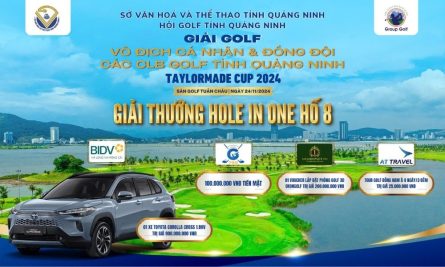 Techgolf đồng hành cùng Biển đẹp số 1 tài trợ HIO tại giải golf Vô địch cá nhân và đồng đội tcác CLB golf Quảng Ninh