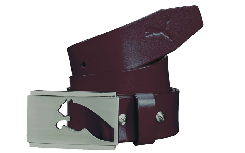 Puma Highlight Fitted Golf Belt dùng chất liệu da tự nhiên để chế tác
